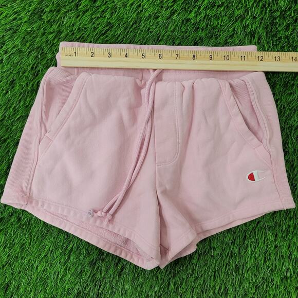 Champion Workout Shorts XS/S Pink Reverse-Weave - Picture 10 of 16